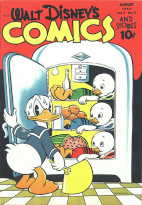 Walt Disney's Comics and Stories #35. Click for values.