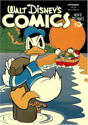 Walt Disney's Comics and Stories #36. Click for values.