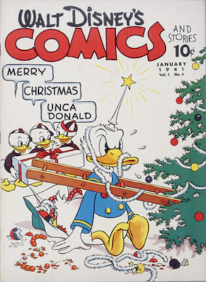 Walt Disney's Comics and Stories #4. Click for values.