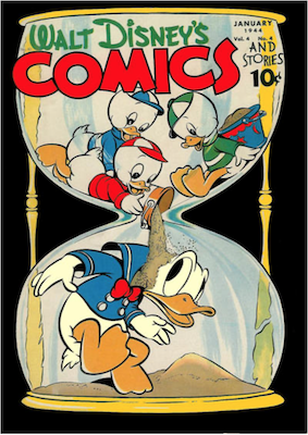 Walt Disney's Comics and Stories #40. Click for values.