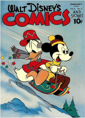 Walt Disney's Comics and Stories #41. Click for values.