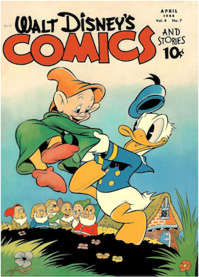 Walt Disney's Comics and Stories #43. Click for values.