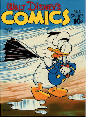 Walt Disney's Comics and Stories #6. Click for values.