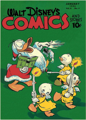 Walt Disney's Comics and Stories #64. Click for values.