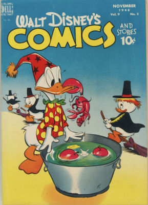 Walt Disney's Comics and Stories #98: 1st Uncle Scrooge in this series. Click for values