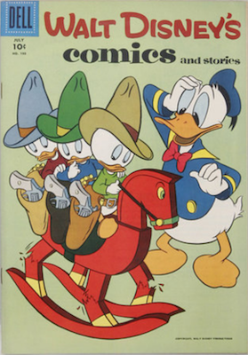 Walt Disney's Comics and Stories #190. Click for values