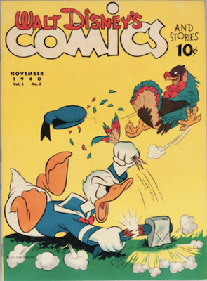Walt Disney's Comics and Stories #2. Second in series. Click for values