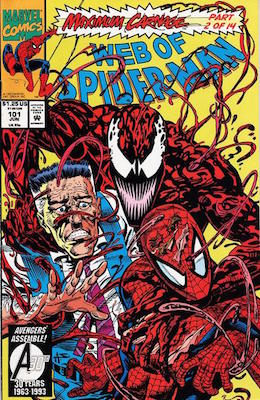 Maximum Carnage Part 2: Web of Spider-Man #101