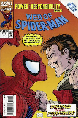 Web of Spider-Man #117: Collector's Edition, Carnage Marvel Comic. Click for values