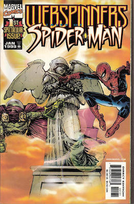 Webspinners: Tales of Spider-Man #1: Sunburst Variant Cover. Click for values
