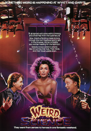 There was a 1985 Weird Science movie, starring Kelly le Brock, loosely based on this comic series.