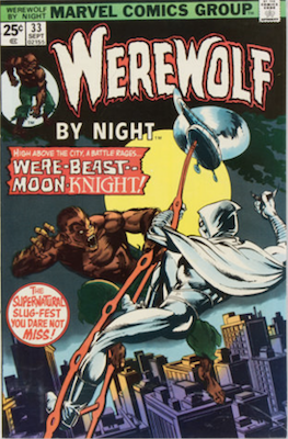 Werewolf by Night #33. Click for values.
