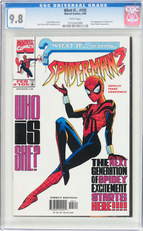 We recommend buying What If? #105 in CGC 9.8 with white pages. Click to buy a copy from Goldin