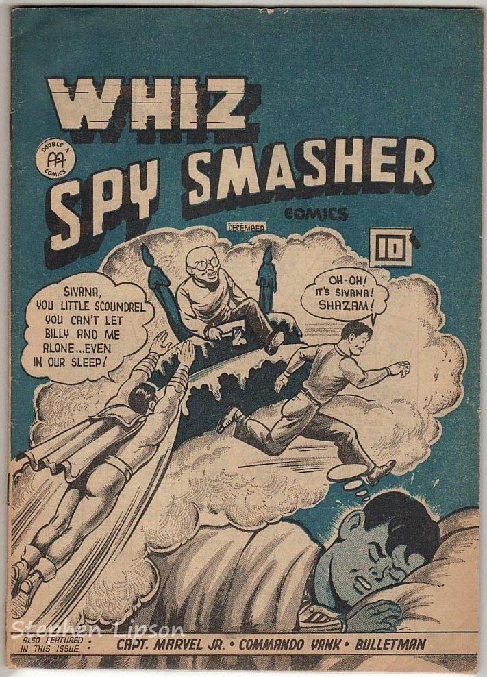 Whiz Spy Smasher comics v4 #12