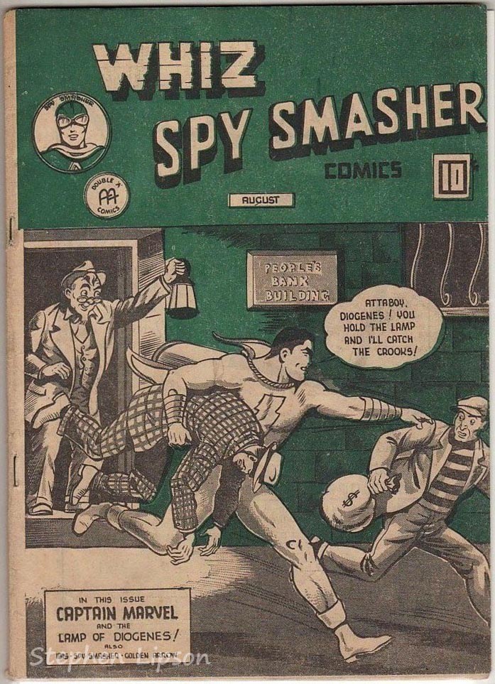 Whiz Spy Smasher comics v4 #7