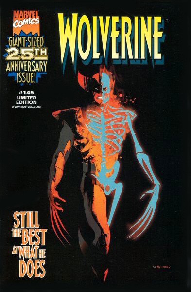 #25: Wolverine 145 Nabsico Variant, Sienkiewicz (1999). Click for values
