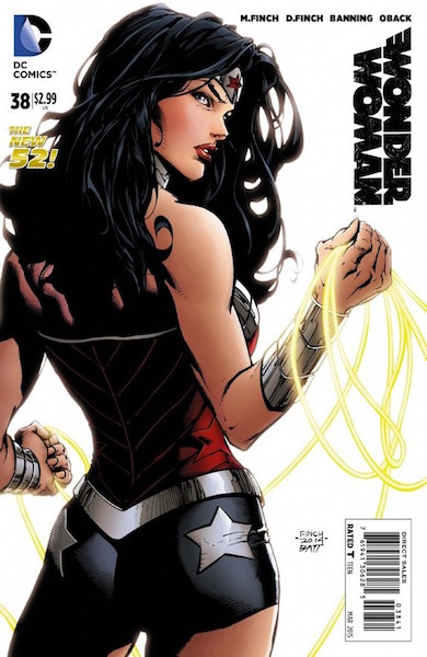 #45: Wonder Woman 38 Finch Variant (2015). Click for values