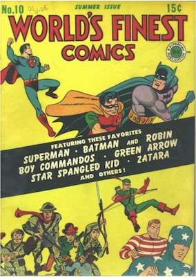 World's Finest Comics #10. Click for values.