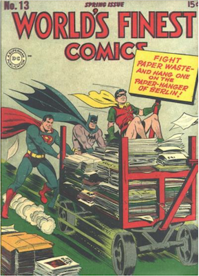 World's Finest Comics #13. Click for values.