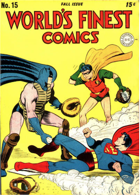 World's Finest Comics #15. Click for values.