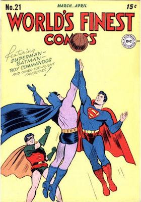 World's Finest Comics #21. Click for values.