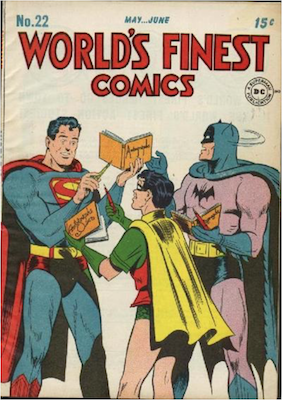 World's Finest Comics #22. Click for values.