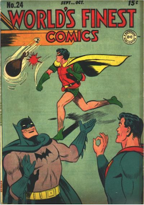 World's Finest Comics #24. Click for values.