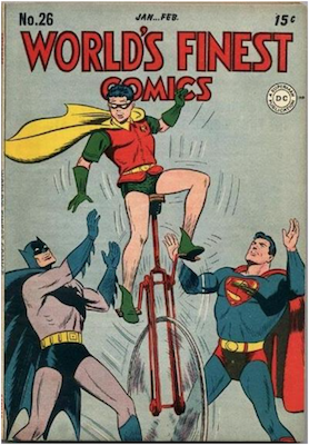 World's Finest Comics #26. Click for values.