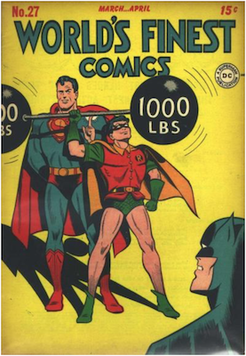 World's Finest Comics #27. Click for values.