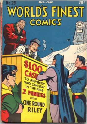 World's Finest Comics #28. Click for values.