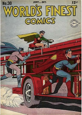 World's Finest Comics #30. Click for values.