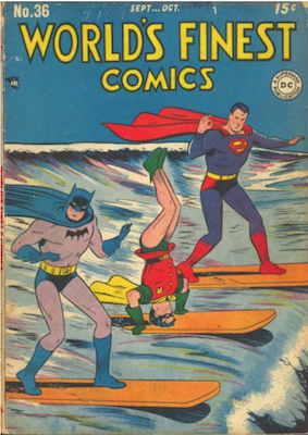 World's Finest Comics #36. Click for values.