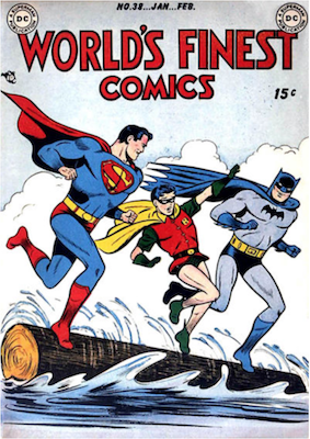 World's Finest Comics #38. Click for values.