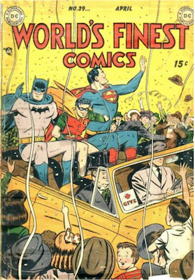 World's Finest Comics #39. Click for values.