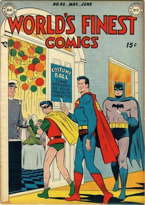 World's Finest Comics #40. Click for values.