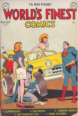 World's Finest Comics #48. Click for values.