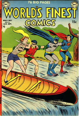 World's Finest Comics #53. Click for values.