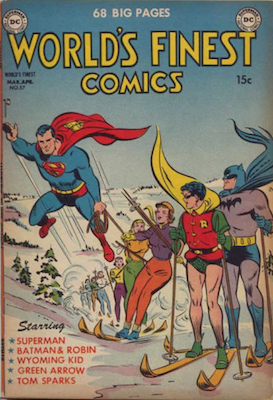 World's Finest Comics #57. Click for values.