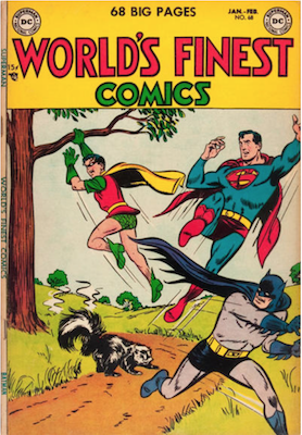 World's Finest Comics #68. Click for values.