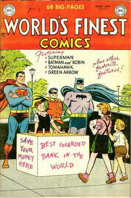 World's Finest Comics #69. Click for values.