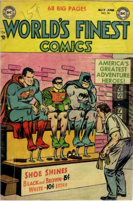 World's Finest Comics #70. Click for values.