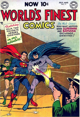 World's Finest Comics #71. Click for values.