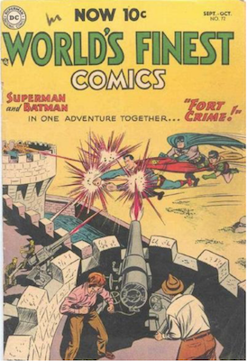 World's Finest Comics #72. Click for values.