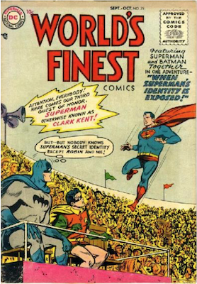 World's Finest Comics #78. Click for values.