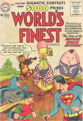 World's Finest Comics #83. Click for values.