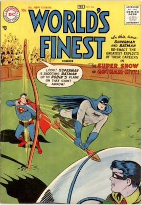 World's Finest Comics #86. Click for values.