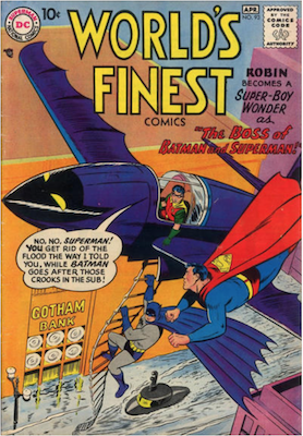 World's Finest Comics #93. Click for values.