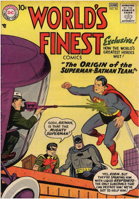 World's Finest Comics #94. Click for values.