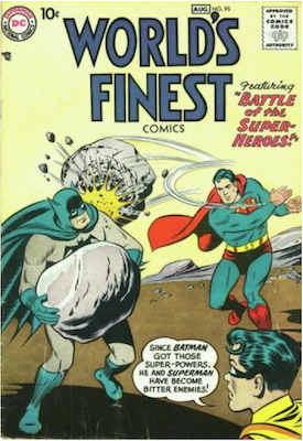 World's Finest Comics #95. Click for values.