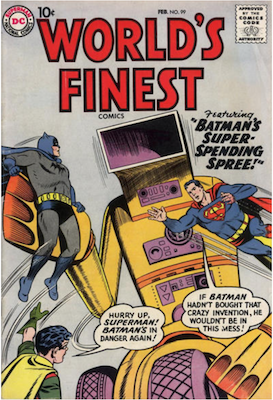 World's Finest Comics #99. Click for values.